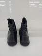 Clarks Boots Womens Wide Black Leather Work Ankle Zip Size-9.5 used image number 5