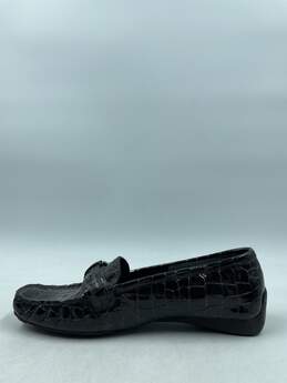 Authentic Stuart Weitzman Moc Croc Loafers W 7.5M alternative image