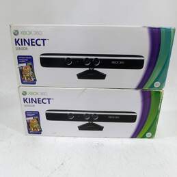 2 in box xbox 360 Kinect sensors
