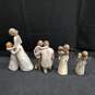 7pc Willow Tree Wooden Figure Bundle image number 3