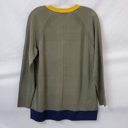Talbots Olive Green Knit Sweater Women's Size Large Petite alternative image