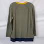 Talbots Olive Green Knit Sweater Women's Size Large Petite image number 2