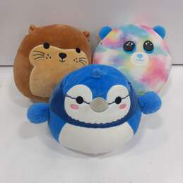 Bundle of Three Assorted Stuffed Plush Toys