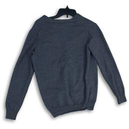 Ralph Lauren Womens Gray Cotton Long Sleeve Button Front Cardigan Sweater Size L alternative image
