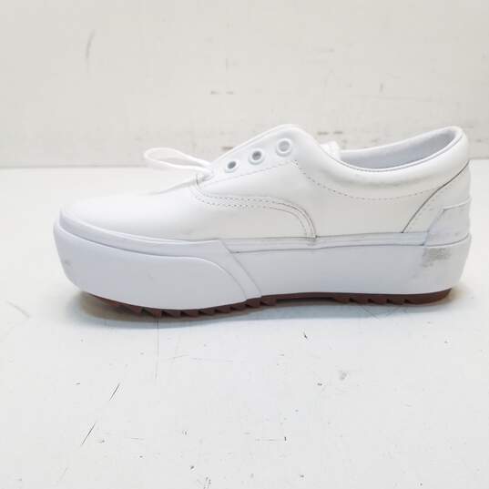Vans Leather Era Stacked Sneakers White 6 image number 2
