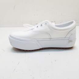 Vans Leather Era Stacked Sneakers White 6 alternative image