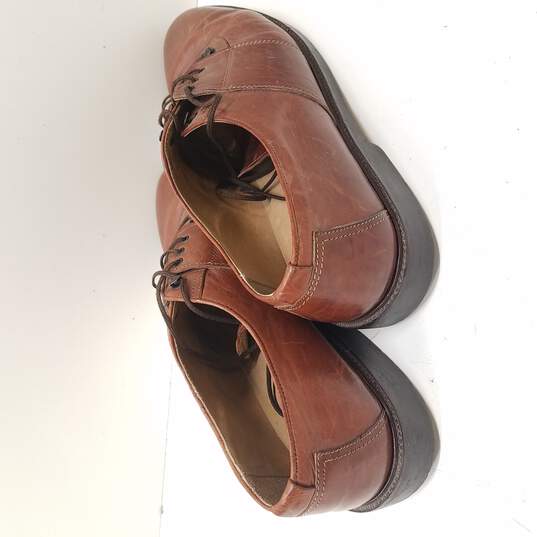 Kenneth Cole Brown Dress Shoes Oxfords Men's Size 10.5 image number 4