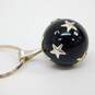 Celestial 925 Sterling Silver Moon & Star Drop Earrings Pendant Necklace & CZ Bracelet 27.6g image number 6