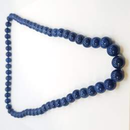 Sodalite Bead Necklace 157.6g