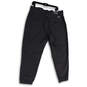 NWT Womens Gray Flat Front Slash Pockets Tapered Leg Ankle Pants Size 16 image number 1
