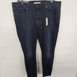 711 Skinny Blue Jeans
