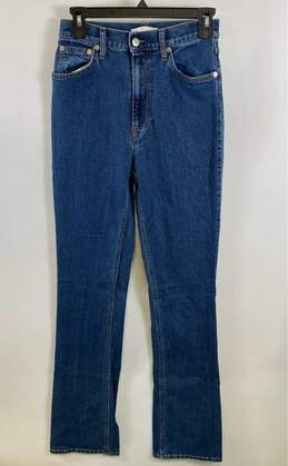 Helmut Lang Unisex Blue Straight Leg Jeans Sz 27/28