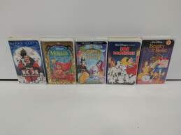 Bundle of 5 Assorted Disney Home Video VHS Tapes