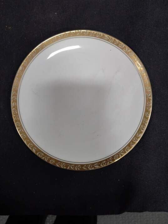 Bundle of 10 White Noritake China Small Plates image number 4