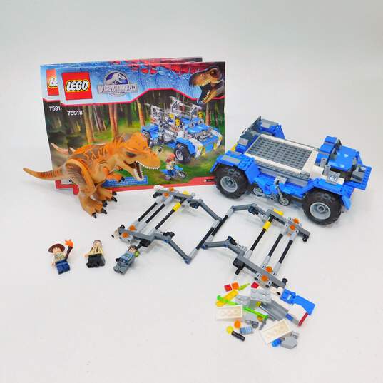 LEGO Jurassic World 75918 T-Rex Tracker W/ Manuals image number 1