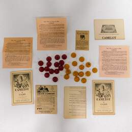 Vintage 1930 Parker Brothers Camelot A Game ~ Complete 28 ~ Instructions ~ Ad alternative image