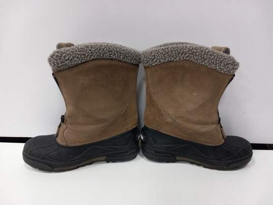 Women's Zip-Up Snow Boots Size 6.5 image number 3