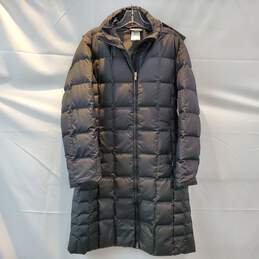 Patagonia Long Full Zip Hooded Puffer Jacket Women's Size S