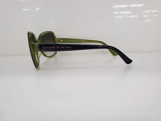 Women Kate Spade Green Sunglass Used image number 3