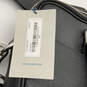 NWT Mens Black Attache Leather Detachable Strap Double Handle Briefcase image number 4