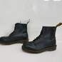 Dr. Martens Black Leather Boots Size 8 image number 2