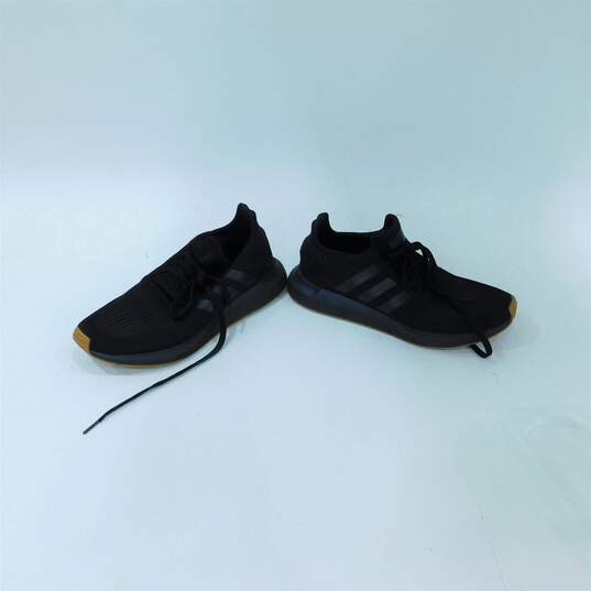 adidas Swift Run Black Gum Men's Shoes Size 11 image number 3