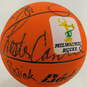 1991-92 Milwaukee Bucks Signed Basketball HOF Malone Ellis Robertson Humphries+ image number 12