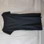 Theory Black Sleeveless Midi Dress image number 2