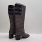 Via Spiga Knee High Riding Boots Taupe 6 image number 4
