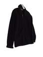 Women's Black  Long Sleeve Full Zip Jacket Size Large image number 3
