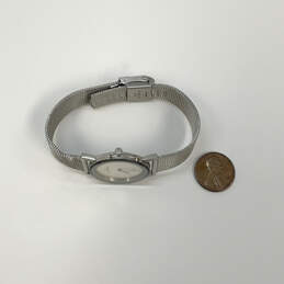 Designer Skagen Silver-Tone Round Dial Stainless Steel Analog Wristwatch alternative image