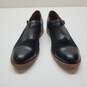 Kork Ease Niseda Oxford Slip On Black Leather Loafers Women Size 7 image number 2