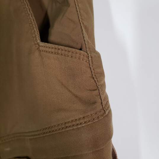 Mens Flat Front Straight Leg Belt Loops Zipper Pockets Cargo Pants Size 32X32 image number 2