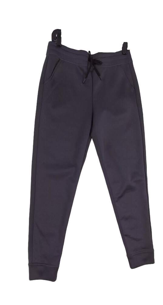 Buy the NWT Womens Heat Gray Drawstring Flat Front Sweatpants Size
