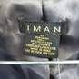 Iman Gray Vest With Zip Off Half Cape image number 5