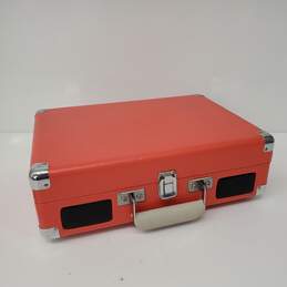 Crosley Cruiser Blood Orange Portable 3 Speed Turntable / Untested