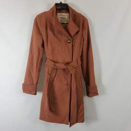 Anthropologie Women's Brown Coat SZ 4 NWT