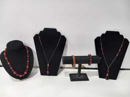 5pc Red Jewelry Bundle
