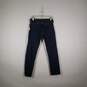 Mens 501 Regular Fit Dark Wash Denim 5 Pockets Straight Leg Jeans Sz 30X32 image number 2