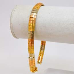 18K Tri Color Gold Bracelet for Repair 16.9g alternative image