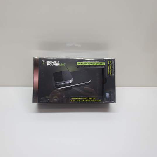 Duracell Powermat 1 Powermat for 2 Devices Plus 1 Portable Backup Battery Sealed image number 1