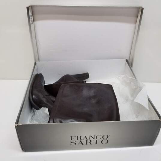 Franco Sarto Espresso Marmo Nappa Boot - Size 8 image number 7