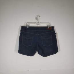 Womens Denizen Medium Wash 5 Pocket Design Denim Mom Shorts Size 14 alternative image