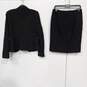 Women's Black 2Pc. Calvin Klein Skirt & Blazer Size 8 image number 2