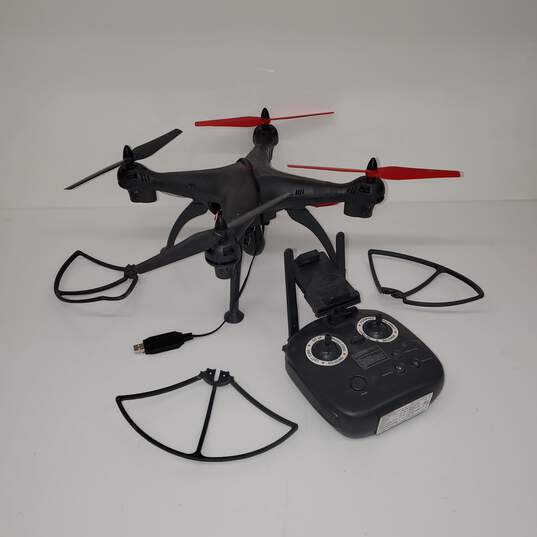 For Replacement Parts/Repair Untested Vivitar Remote Control Drone w/ Remote image number 1