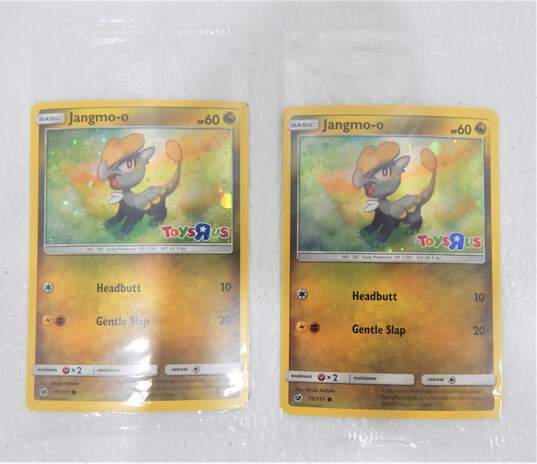 Pokemon TCG Jangmo-o Holofoil Toys R Us Stamped Promo Card 75/111 Lot of 2 Sealed image number 1