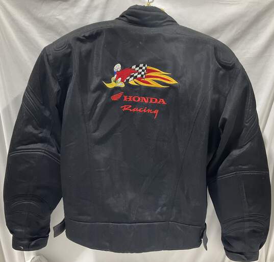 Honda Racing Woodpecker Motorcycle Padded Jacket Size XL image number 2