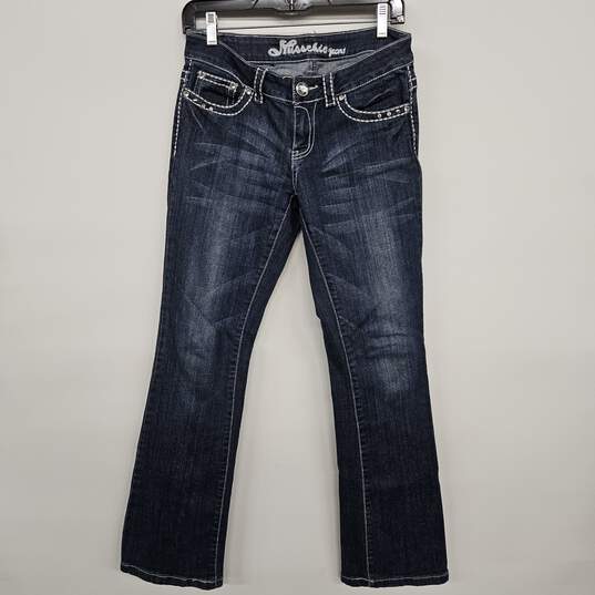 Blue Jeans With Rhinestones image number 1