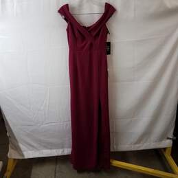 Lulus Burgundy Sleeveless Maxi Dress