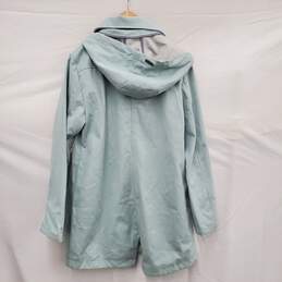 NWT WM's Mia' Melon Waterproof Teal Green Blue Hooded Jacket Size L alternative image